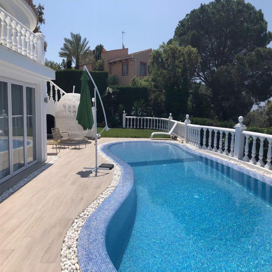 R02 Luxury Apartment In Villa With Pool And Garden Марбелья Екстер'єр фото